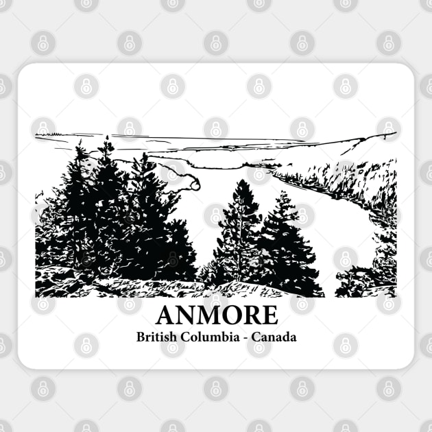 Anmore - British Columbia Magnet by Lakeric